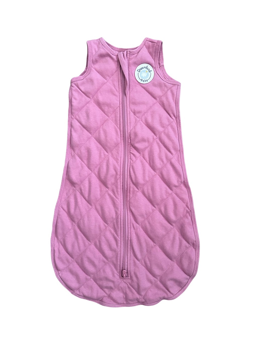 Pink Quilted Sleeveless Sleep Sack - Dreamland Baby